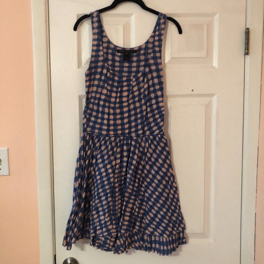 MARC by Marc Jacobs Molly Check-Print Jersey Dress - Picture 5 of 9